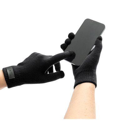 BURROW. Gloves made from recycled polyester (100 rPET), with touch tips
